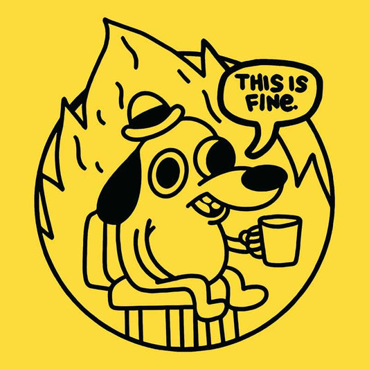 This is fine (Meme) Camiseta