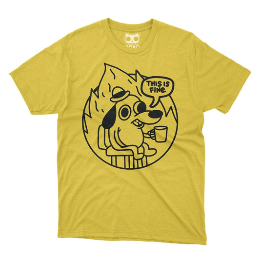 This is fine (Meme) Camiseta