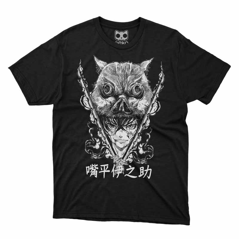 Inosuke Hashibira - Demon Slayer (Kimetsu no Yaiba) Camiseta