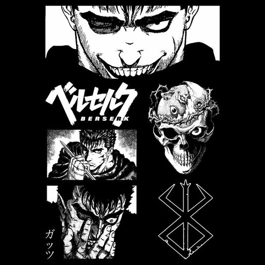 Berserk - Guts (El Guerrero Negro) Camiseta