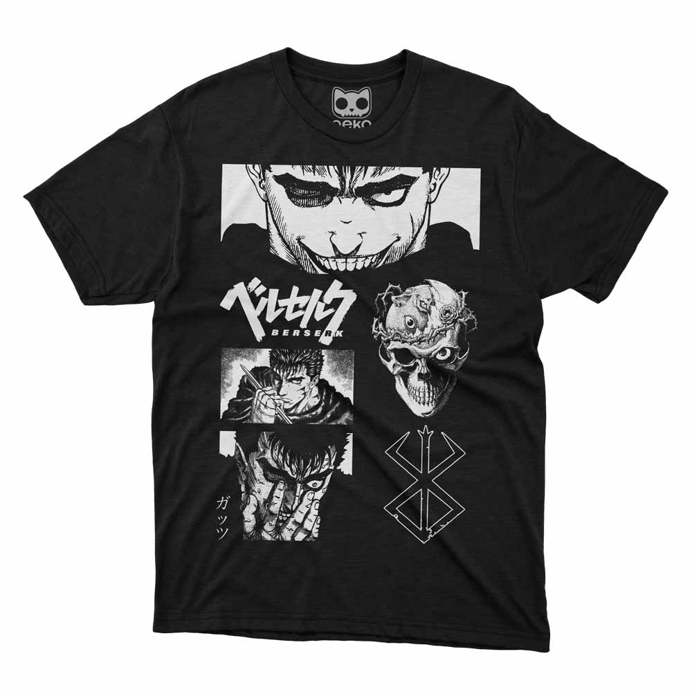 Berserk - Guts (El Guerrero Negro) Camiseta