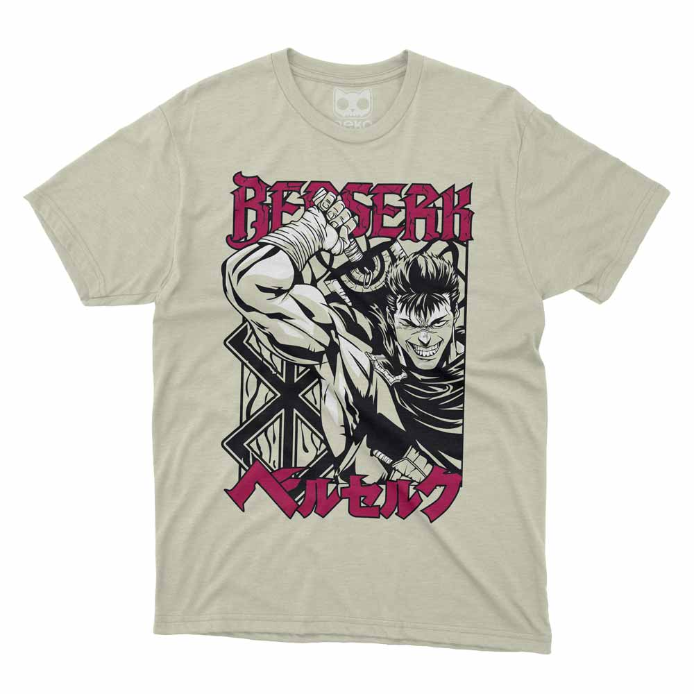 Guts El Guerrero Negro (Berserk) Camiseta