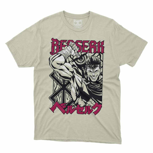 Guts El Guerrero Negro (Berserk) Camiseta